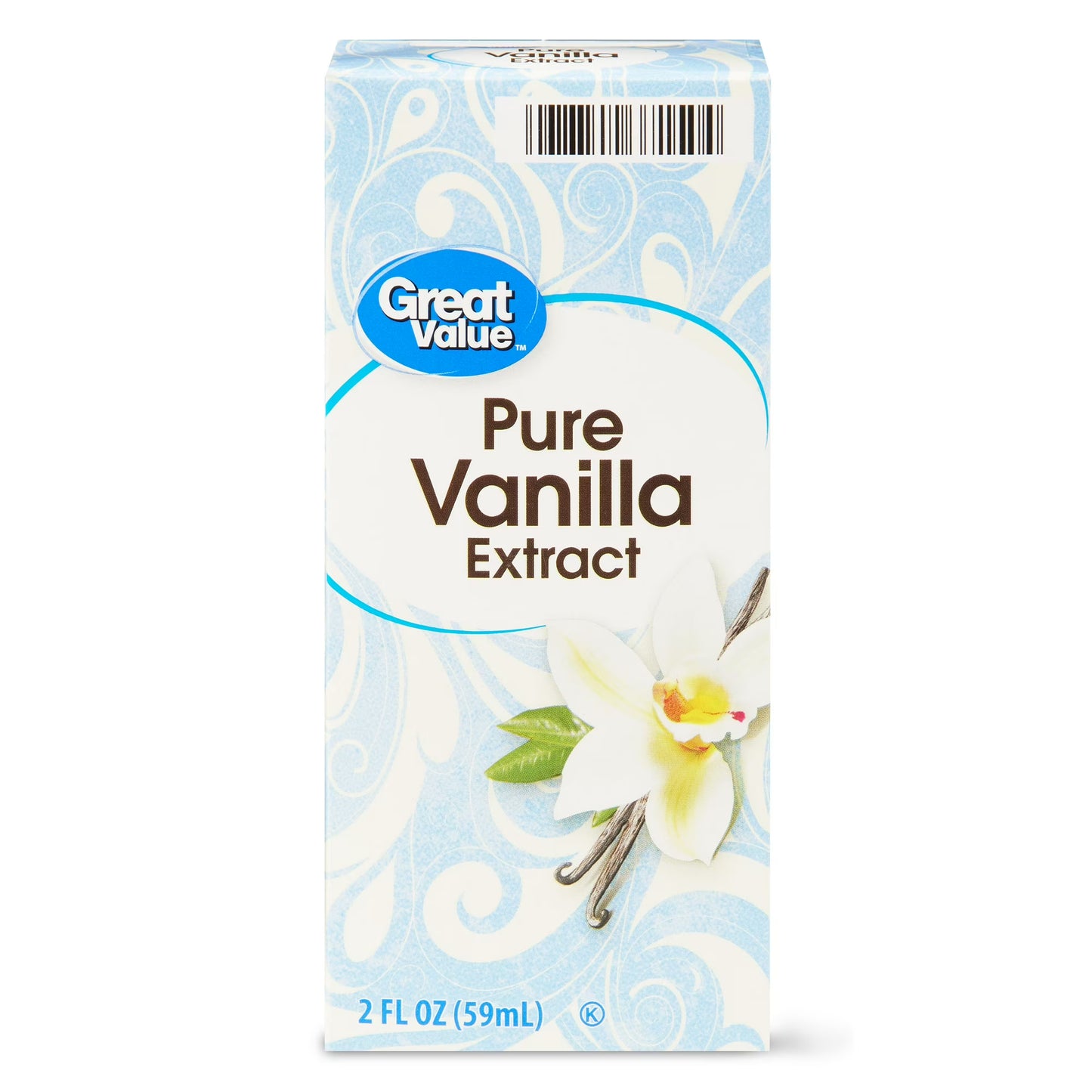 Great Value Pure Vanilla Extract, 2 fl oz