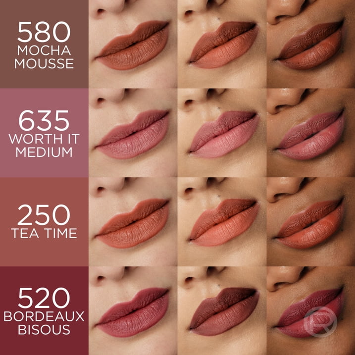 L'Oreal Paris Blurfiller Blurring Lip Contour Lip Liner, Worth It Intense, 0.21 oz