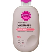 Bundle of eos Shea Butter Lotion & Body Wash, Coconut Waters, for Dryness 16oz