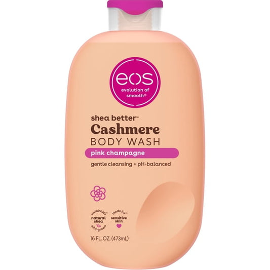 eos Pink Champagne Body Wash, Body Lotion, & Shave Oil Bundle