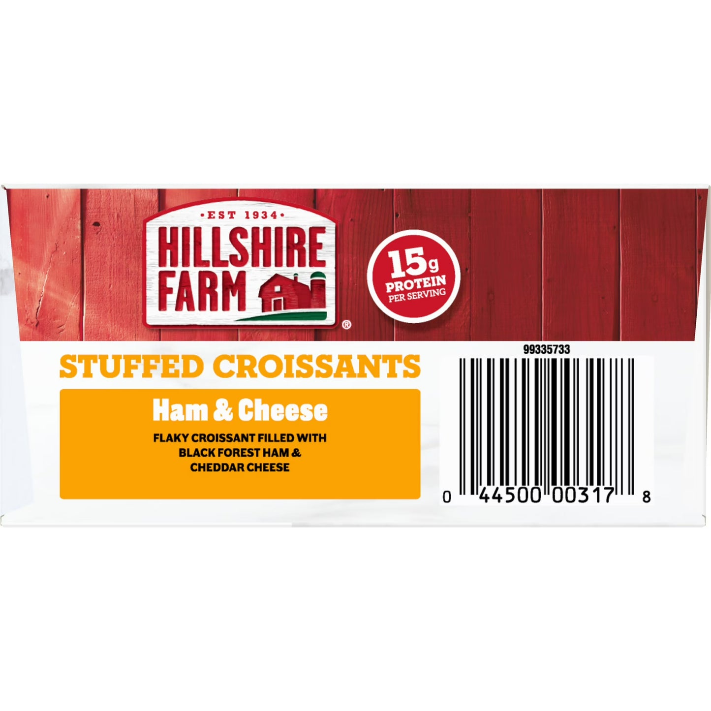Hillshire Farm Ham & Cheese Stuffed Croissants, 8 oz, 2 Count (Frozen)