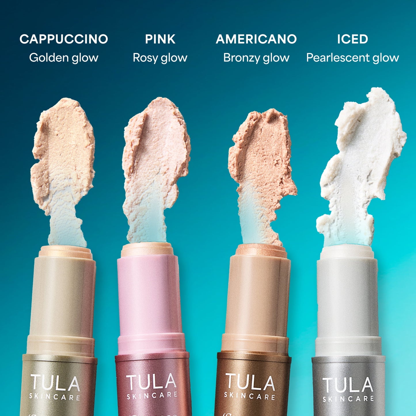 TULA Skin Care Spresso Energizing Eye Balm, Pink Rose - Under Eye Treatment, 0.35 oz.