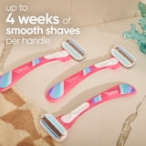 Venus Summer Surf Smooth Disposable Razors, 3 Count