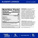 Optimum Nutrition Essential Amino Energy + Electrolytes Sparkling Hydration Drink, Blueberry Lemonade 12 ct.