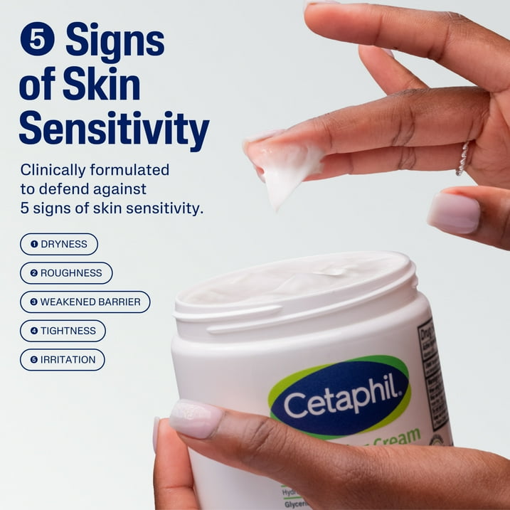 Cetaphil Moisturizing Cream for Very Dry to Dry Skin, 8.8 fl oz