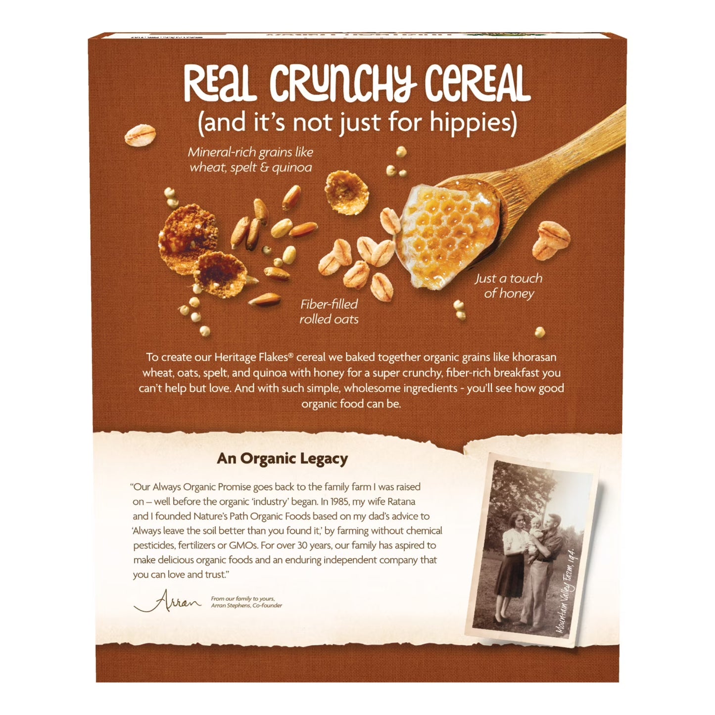 (4 pack) Nature's Path Organic Heritage Flakes Breakfast Cereal, 33.5oz Box (pack of 4)