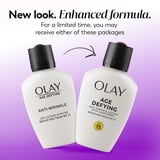 Olay Age Defying Anti-Wrinkle Day Face Lotion, Anti-Aging Moisturizer with Sunscreen SPF 15, 3.4 fl oz