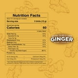 SweetGourmet All Natural Ginger Drops Hard Candy | 3 Pounds