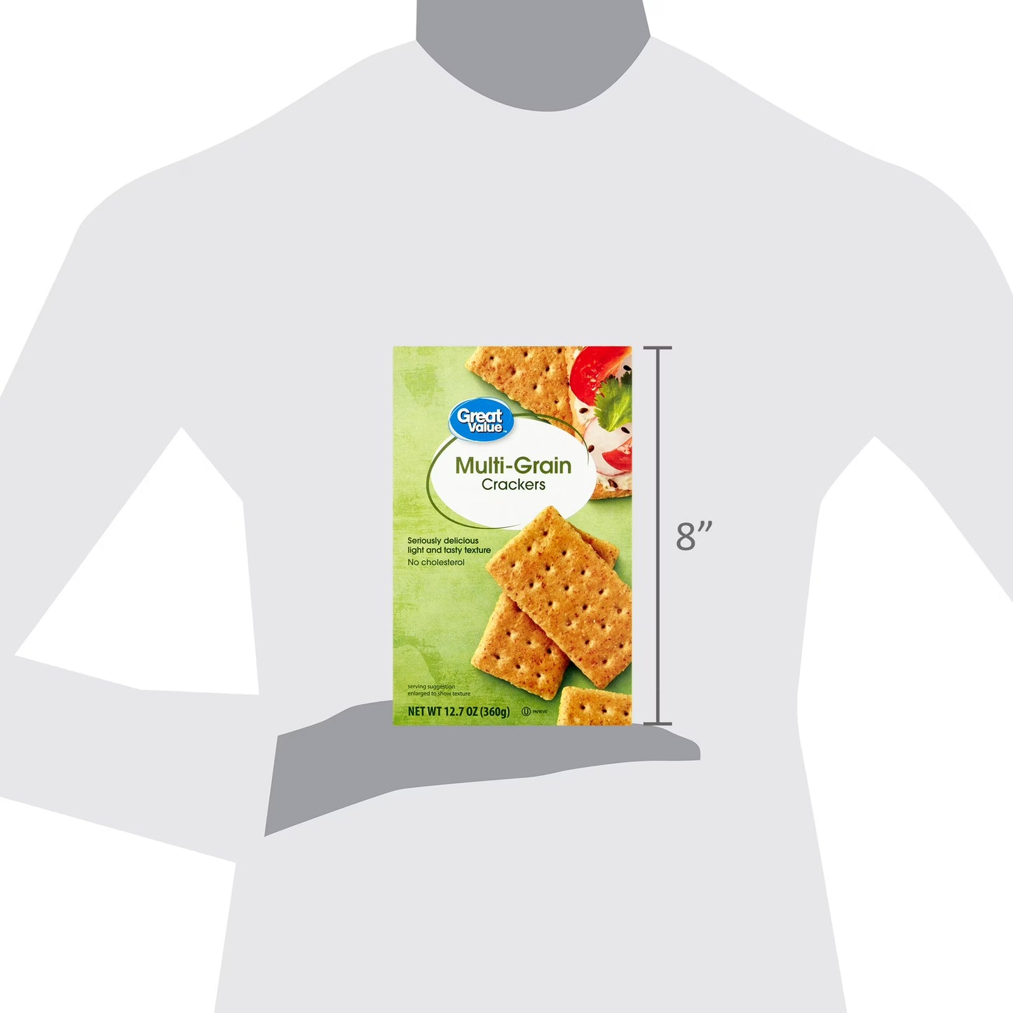 Great Value Multi-Grain Crackers, 12.7 oz