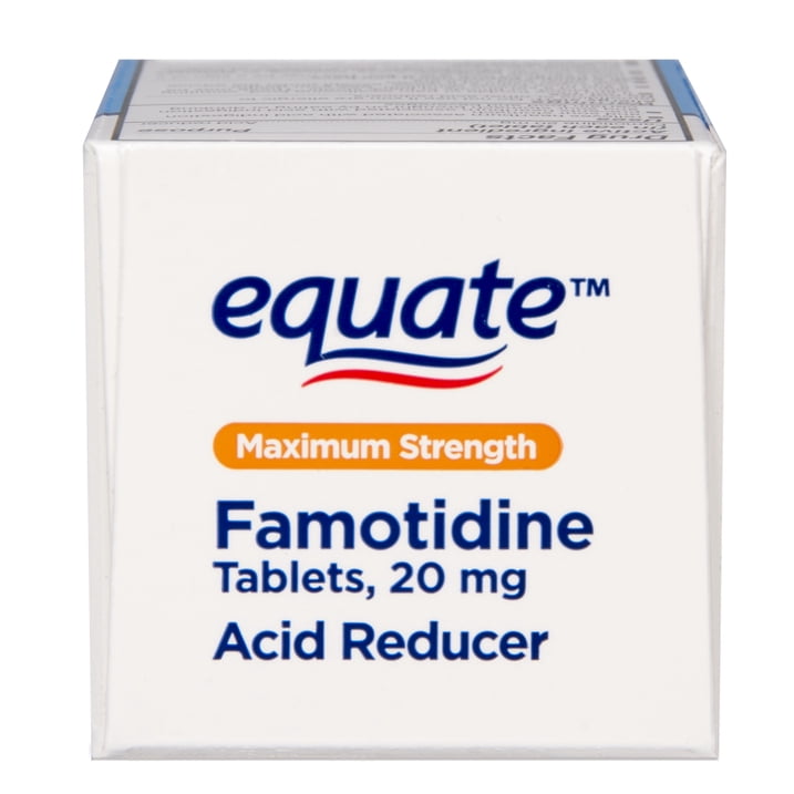 Equate Maximum Strength Famotidine 20mg Tablets, 25 Count, Compare to Maximum Strength Pepcid AC Active Ingredient