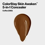 Revlon ColorStay Skin Awaken Cream Concealer Makeup, Longwear, 080 Coffee, 0.27 fl oz
