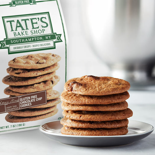 Tate's Bake Shop Gluten Free Chocolate Chip Cookies, Gluten Free Cookies, 7 oz