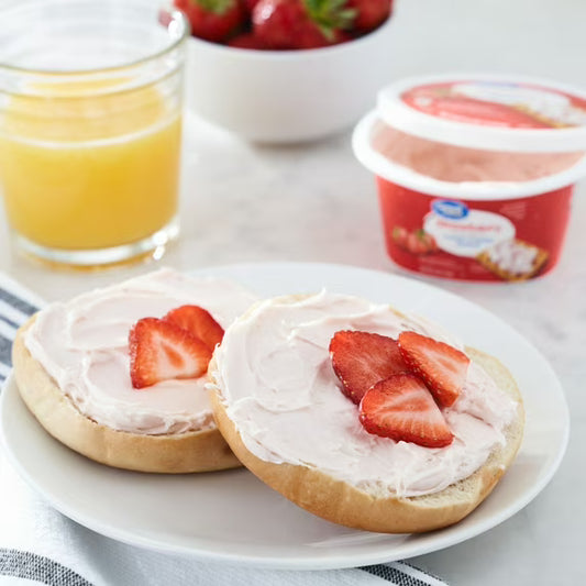 Great Value Strawberry Cream Cheese Spread, 8 oz Tub