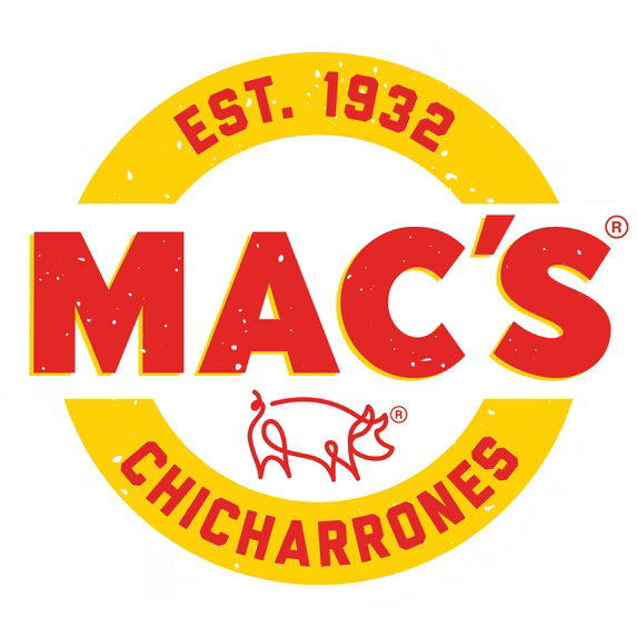 Mac's Salt and Pepper Chicharrones Pork Rinds, Pork Skins, 4 oz Bag