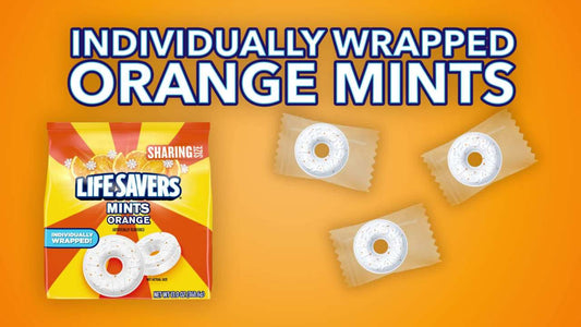 Life Savers Orange Breath Mint Hard Candy, Sharing Size - 13 oz Bag