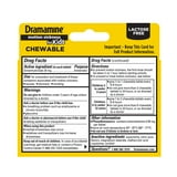 Dramamine Kids Chewable, Motion Sickness Relief, Grape Flavor, 8 Count