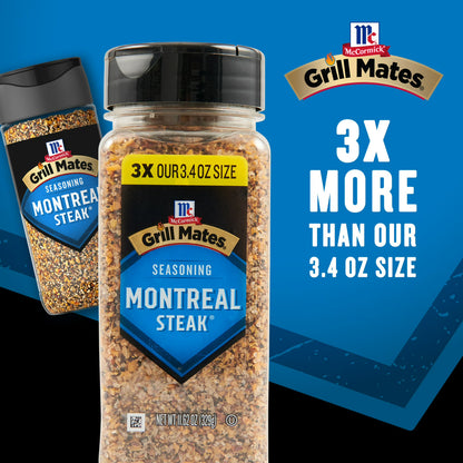 Grill Mates Montreal Steak Seasoning, 11.62 oz Bottle