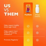 Metamucil Psyllium 4in1 Fiber Supplement Powder, Orange, 55 oz., 2 pk.