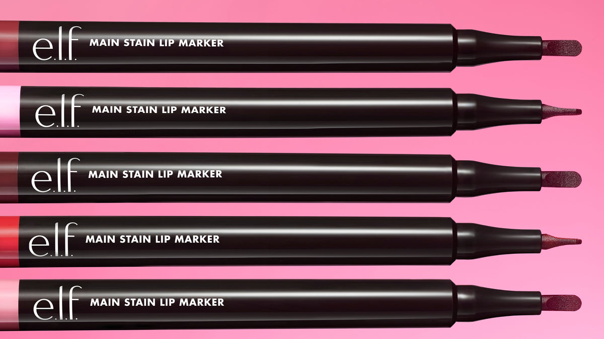 e.l.f. Main Stain Lip Marker, Gone Garnet, 0.034 fl oz
