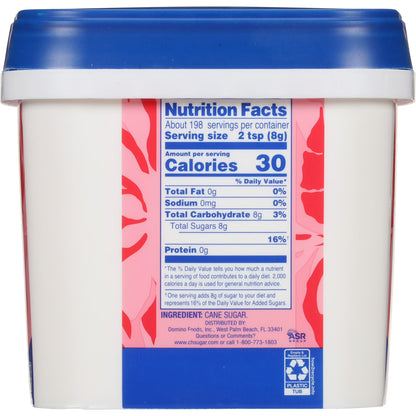 C&H Premium Pure Cane Granulated Sugar, 3.5 lb Tub