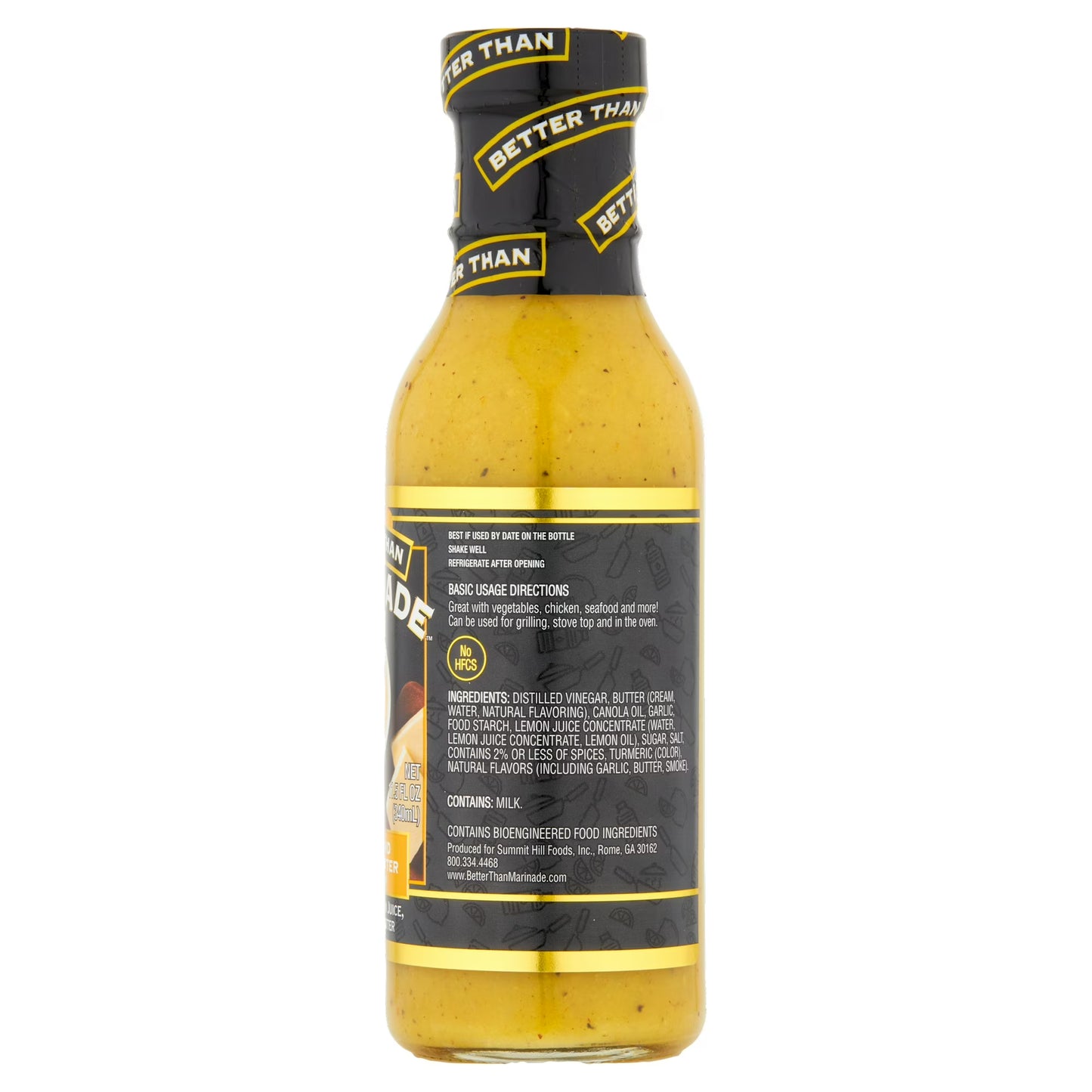 Better Than Marinade, Lemon Garlic Butter, 11.5 oz Bottle
