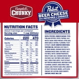 Campbell’s Chunky x Pabst Blue Ribbon Beer Cheese with Potatoes and Chorizo Soup, 18.8 oz Can