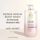 Olay Intensely Hydrating Body Wash, Hyaluronic Serum Complex, 28 fl oz