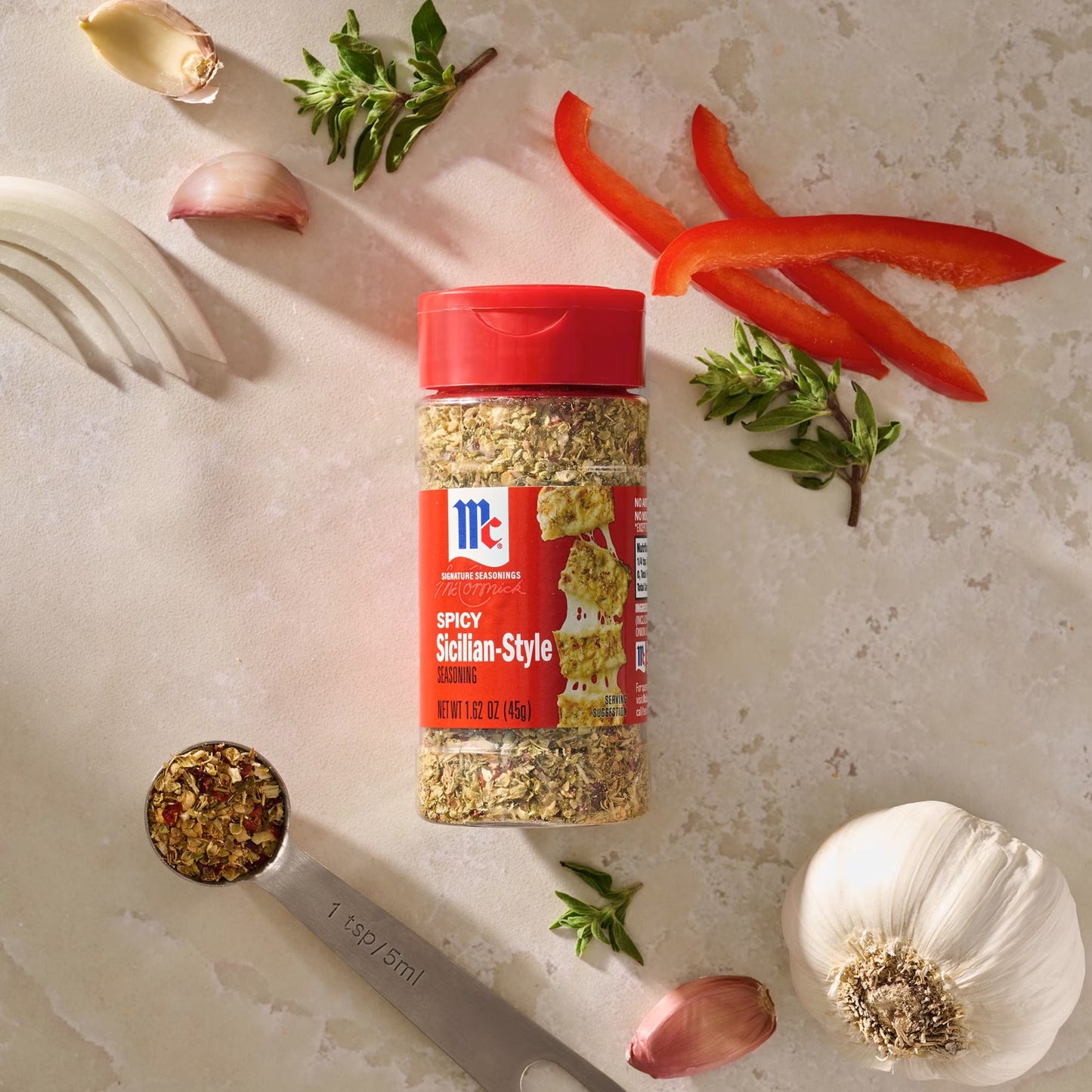McCormick Spicy Sicilian Style Seasoning, 1.62 oz Bottle