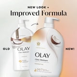 Olay Ultra Moisture Body Wash with Coconut Oil, Vitamin B3 and Hyaluronic Blend, 35 fl oz