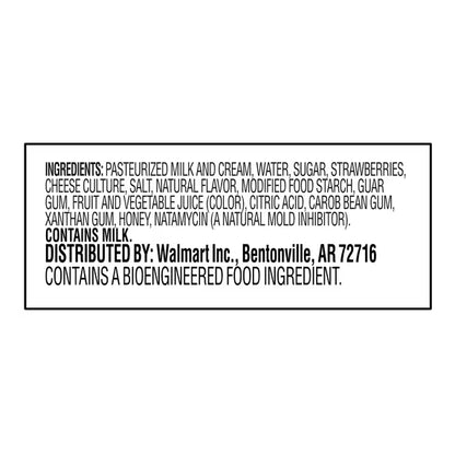 Great Value Strawberry Cream Cheese Spread, 8 oz Tub