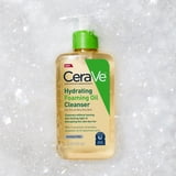 CeraVe Hydrating Foaming Oil Cleanser, Daily Face Wash For Dry to Very Dry Skin, 8 fl oz