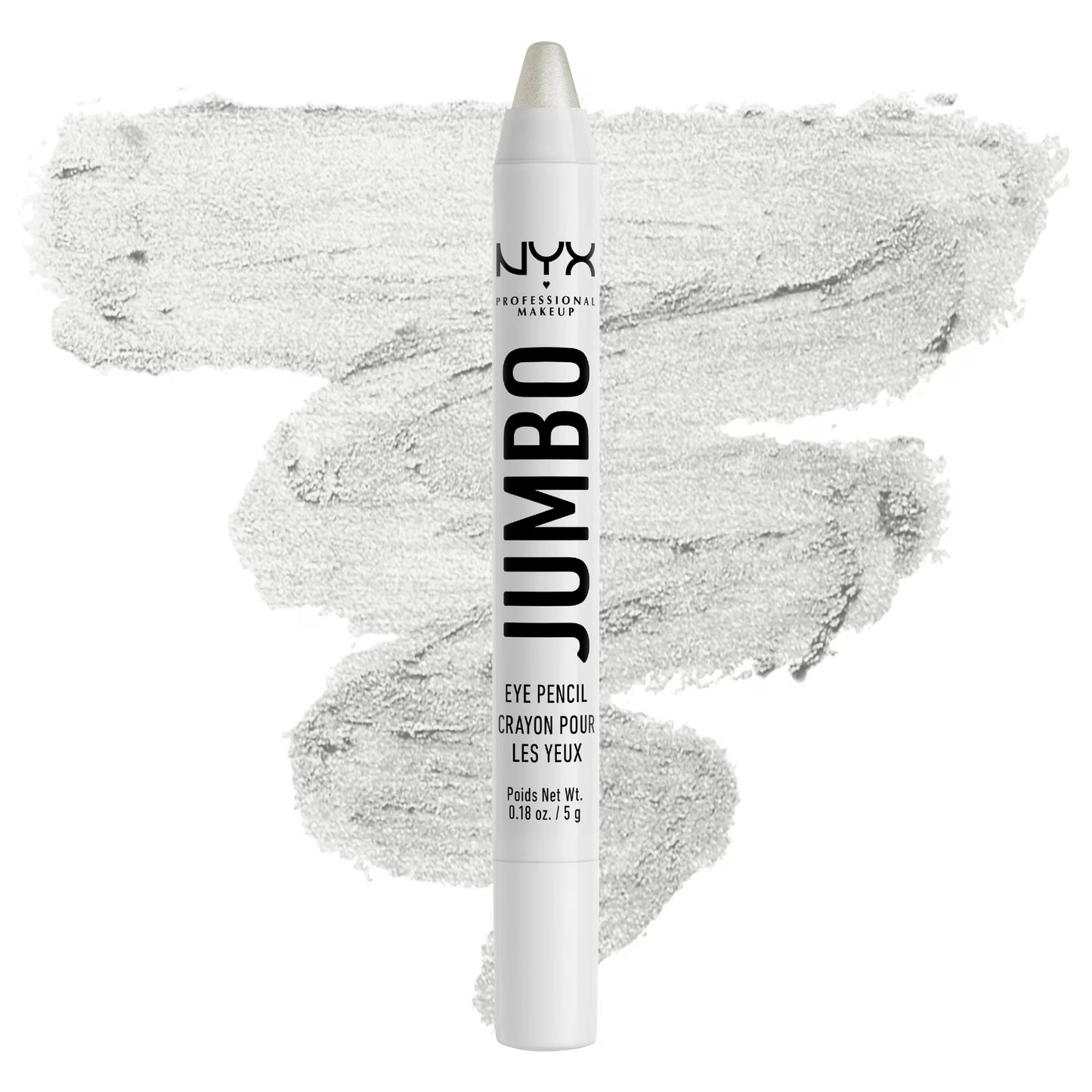NYX Professional Makeup Jumbo Eye Pencil, All-in-one Eyeshadow and Eyeliner Multi-stick, Cottage Cheese