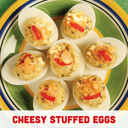 (3 pack) EASY CHEESE Cheddar Cheese Snack, 8 oz