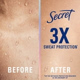 Secret Clinical 100HR Antiperspirant Deodorant, Invisible Solid, Completely Clean, 2.6 oz