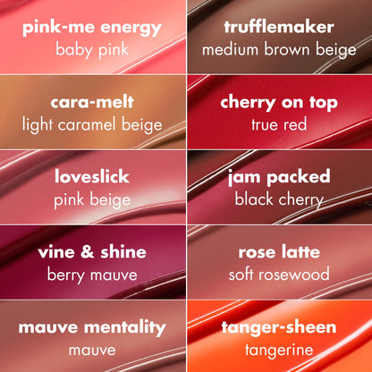 e.l.f. Glow Reviver Lip Oil Stick, Pink-Me Energy, 0.11 oz