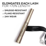 L'Oreal Paris Telescopic Washable Mascara, Carbon Black, 0.27 fl oz
