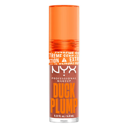 NYX Professional Makeup Duck Plump Extreme Sensation Lip Plumping Gloss, Apri-Caught, 0.23 fl oz