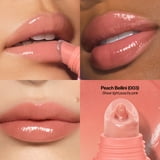 Revlon Glimmer Lip Treat Balm + Mask for Dry Lips, Overnight, 003 Peach Bellini, 0.4 fl oz