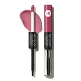 (3 pack) Revlon ColorStay Overtime Longwearing Gloss Lipstick with Vitamin E, 005 Infinite Raspberry, 0.07 fl oz