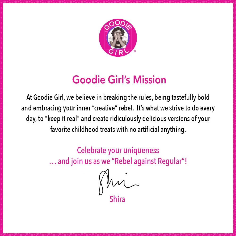 Goodie Girl Cookies Gluten Free Baked Fudge Striped Cookies, Shelf-Stable, 7 oz