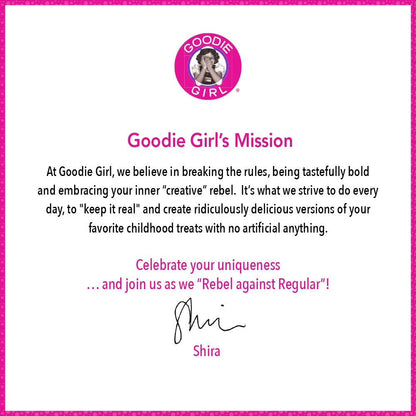 Goodie Girl Cookies Gluten Free Baked Fudge Striped Cookies, Shelf-Stable, 7 oz