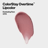 Revlon ColorStay Overtime Longwearing Gloss Lipstick with Vitamin E, 370 Everlasting Rum, 0.07 fl oz