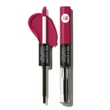 Revlon ColorStay Overtime Longwearing Gloss Lipstick with Vitamin E, 010 Non-Stop Cherry, 0.07 fl oz