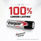 Energizer MAX AA Batteries (4 Pack), Double A Alkaline Batteries