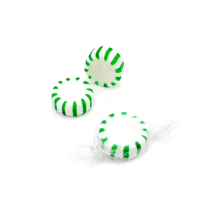 Spearmint & Peppermint Starlights Hard Candy Mix, Individually Wrapped Mints, 1 lb Bag