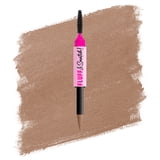 NYX Professional Makeup Fluff & Snatch Eyebrow Pencil, Eyebrow Powder Pen, Ash Blonde, 0.04 oz