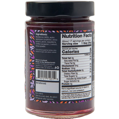 GOOD GOOD Blackberry Jam, No Added Sugar, Low Calorie, Keto Friendly, 12 oz, 2 pack