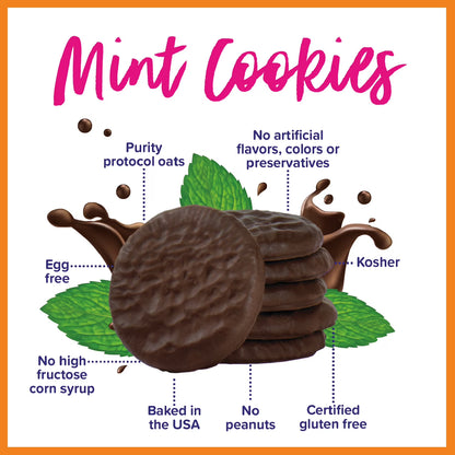 Goodie Girl Mint Cookies - Gluten-Free, Peanut-Free, No High Fructose Corn Syrup, 7 oz