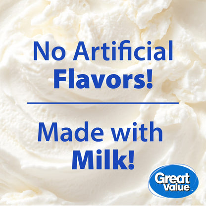 Great Value Original Whipped Cream Cheese Spread, 12 oz Tub