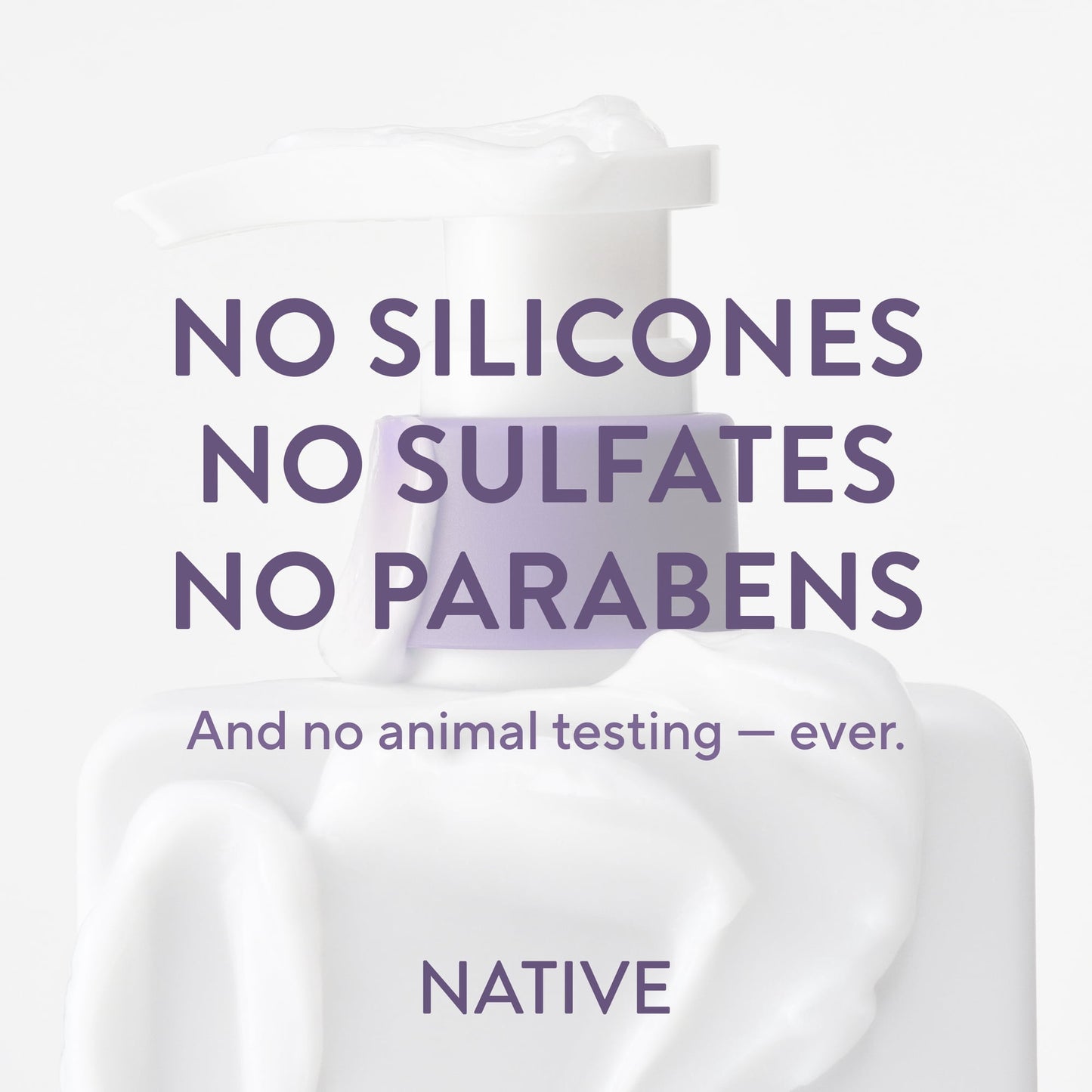 Native Scalp Refreshing Conditioner Lavender & Vanilla Cloud with Avocado Oil, Sulfate Free 16.5 fl oz
